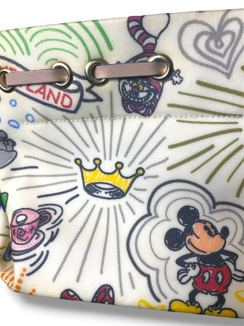 DOONEY AND BOURKE - Disney Sketch Tassel Tote WALT DISNEY WORD - DISNEYLAND - Picture 9 of 9